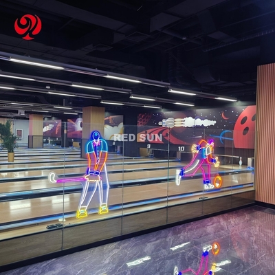Hot Sale Indoor Red Sun Bowling Alley Equipment Entertainment Equipment Manufacturer Price for Sale