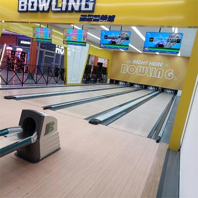 Hot Sale New Indoor Bowling Alley Equipment Set Wood Bowling Lane Manufacturer Price on Sale
