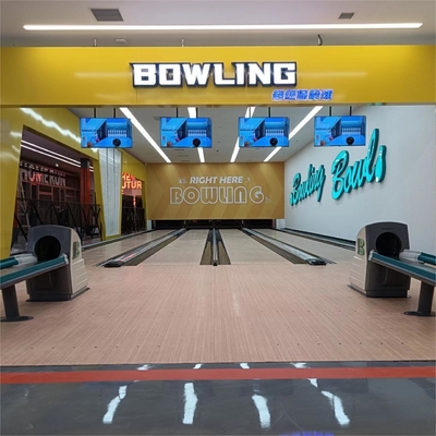 Hot Sale New Indoor Bowling Alley Equipment Set Wood Bowling Lane Manufacturer Price on Sale