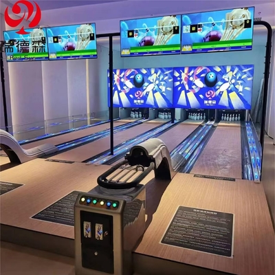 Manufacturers Sports Entertainment Equipment Mini Indoor Synthetic Alley Bowling Line Lanes Sports