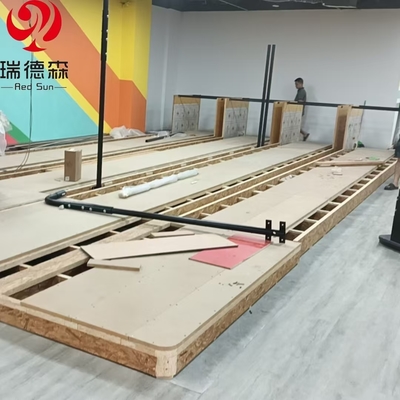 Hot Sale Indoor Mini Bowling Set Wooden Lanes Sports Entertainment Equipment for Kids and Adults