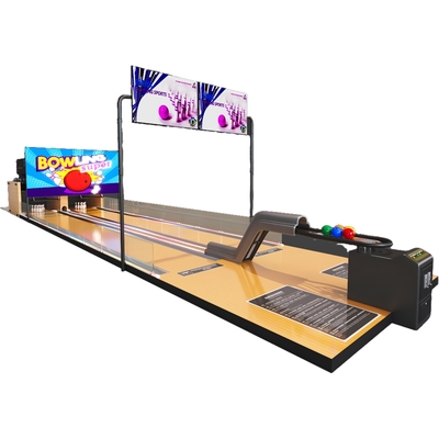 2025 New Indoor Shorter Bowling Alley Mini Bowling Machine for Sports Amusement
