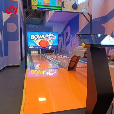 2025 New Indoor Shorter Bowling Alley Mini Bowling Machine for Sports Amusement