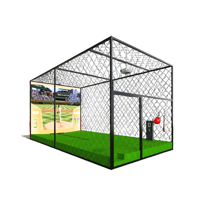 Factory Price New Indoor Screen Baseball Simulator Interactive Games Baseball Simulation