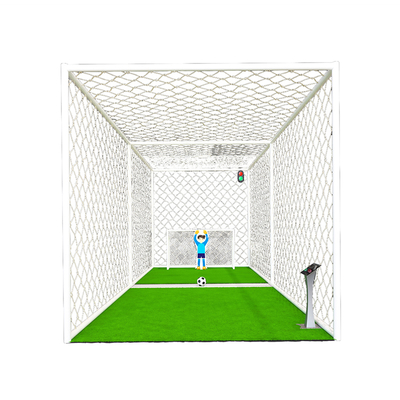 China Supplier Hot Sale Football Game Indoor Football Simulator Football Robot Keeper