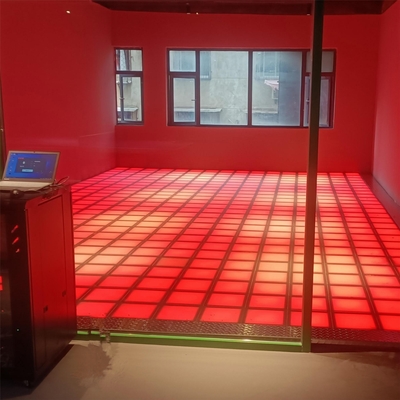 Cheap Cost Interactive Gaming LED Indoor Room LED Jumping Grid Game