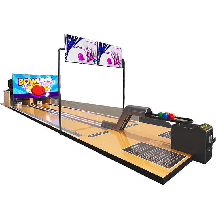 Hot Selling Indoor Mini Bowling Entertainment Equipment Synthetic Bowling Lanes for Kids and Adult