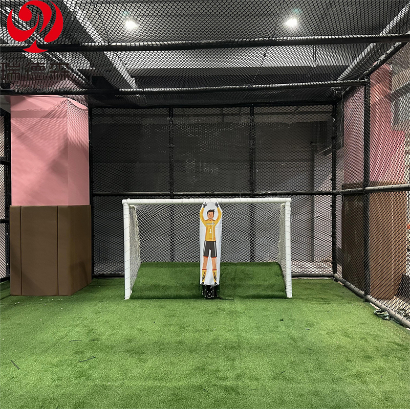 China Supplier Hot Sale Football Game Indoor Football Simulator Football Robot Keeper