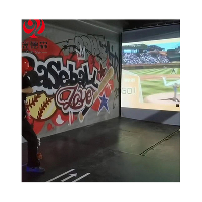 Online Wholesaletor Professional Projector Screen Interactive Games Baseball Simulator